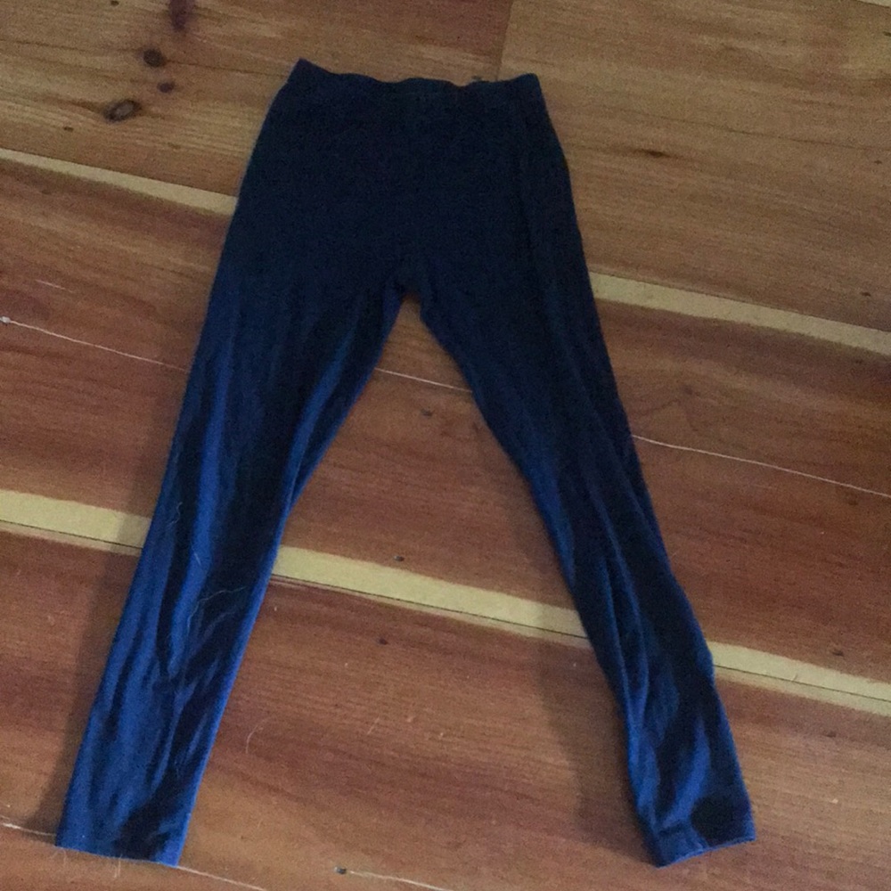 Navy blue leggings